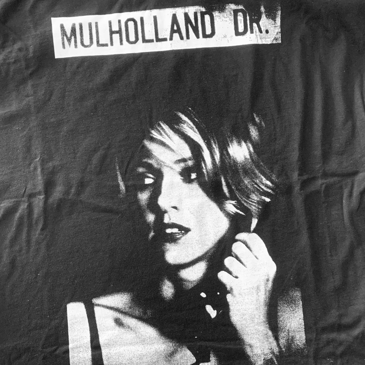 Mulholland Drive' hand screen printed t-shirt, each | Depop