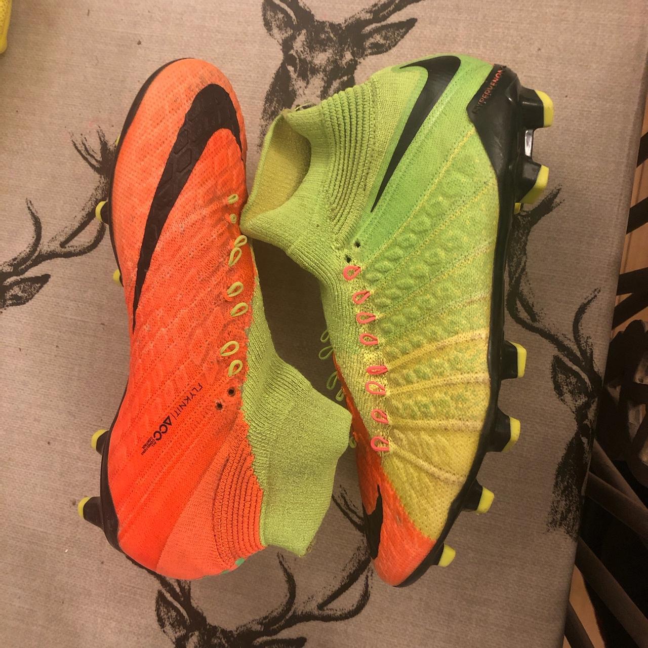 Nike Football Mecurial Hypervenom fly knit ACC kids... - Depop