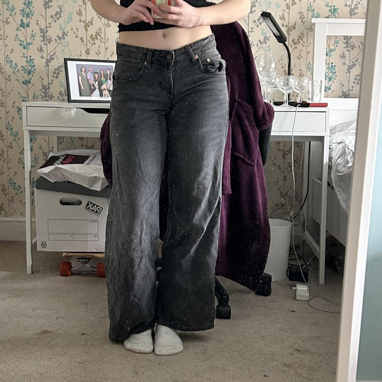 black motel rocks parallel jeans W26 L32 Depop