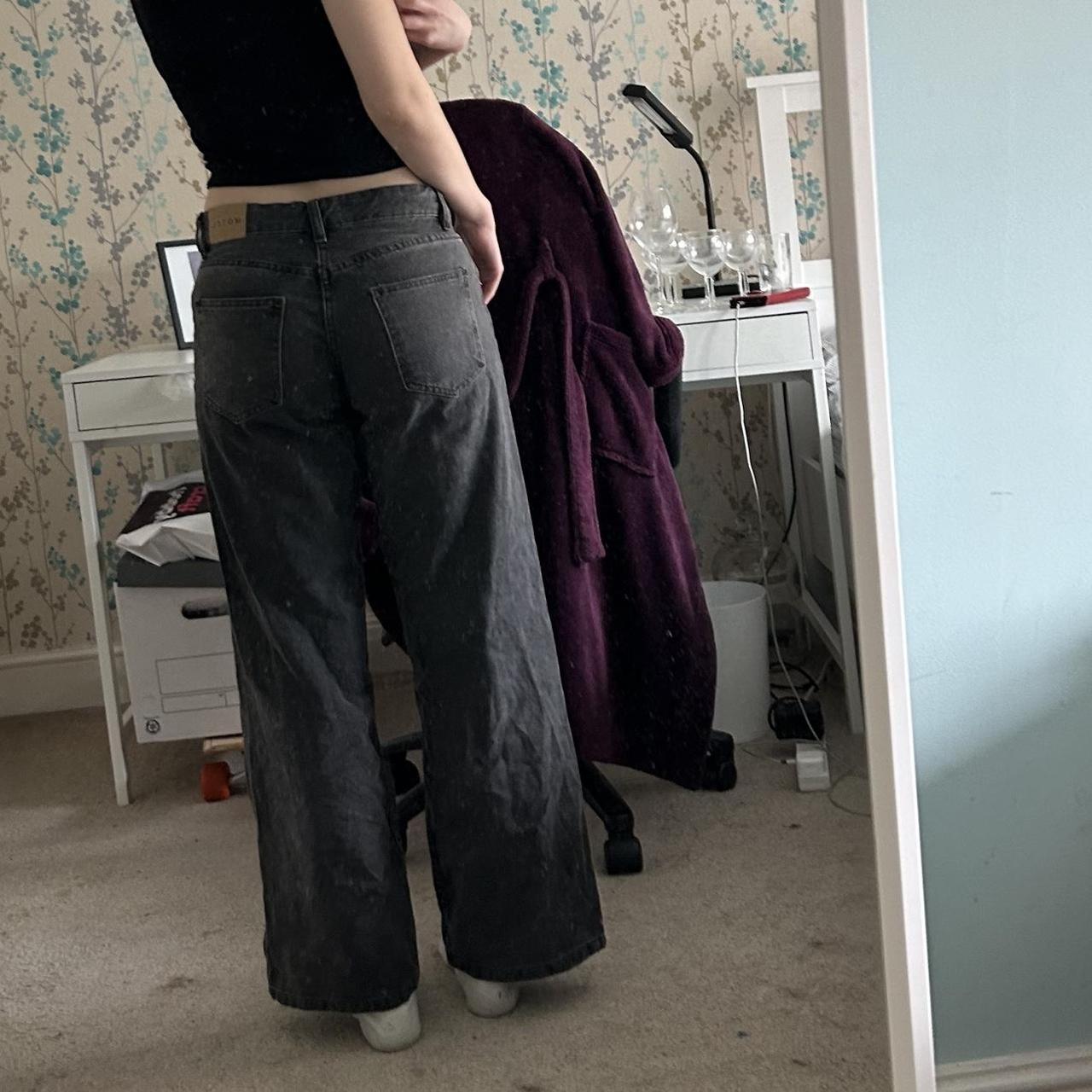 black motel rocks parallel jeans W26 L32 Depop