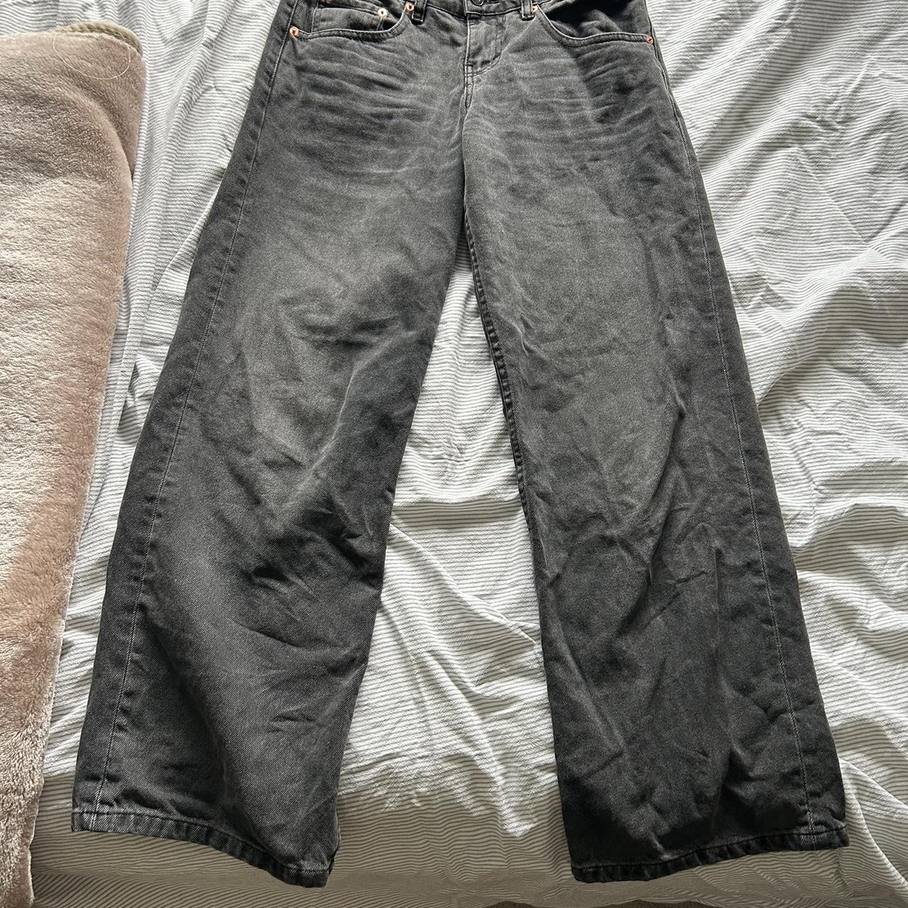 black motel rocks parallel jeans W26 L32 - Depop