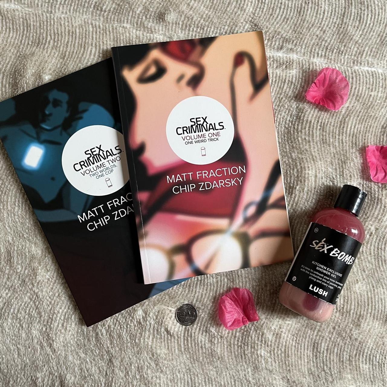 Sex Bomb Shower Gel and Vol. 1 & 2 of Sex Criminals... - Depop