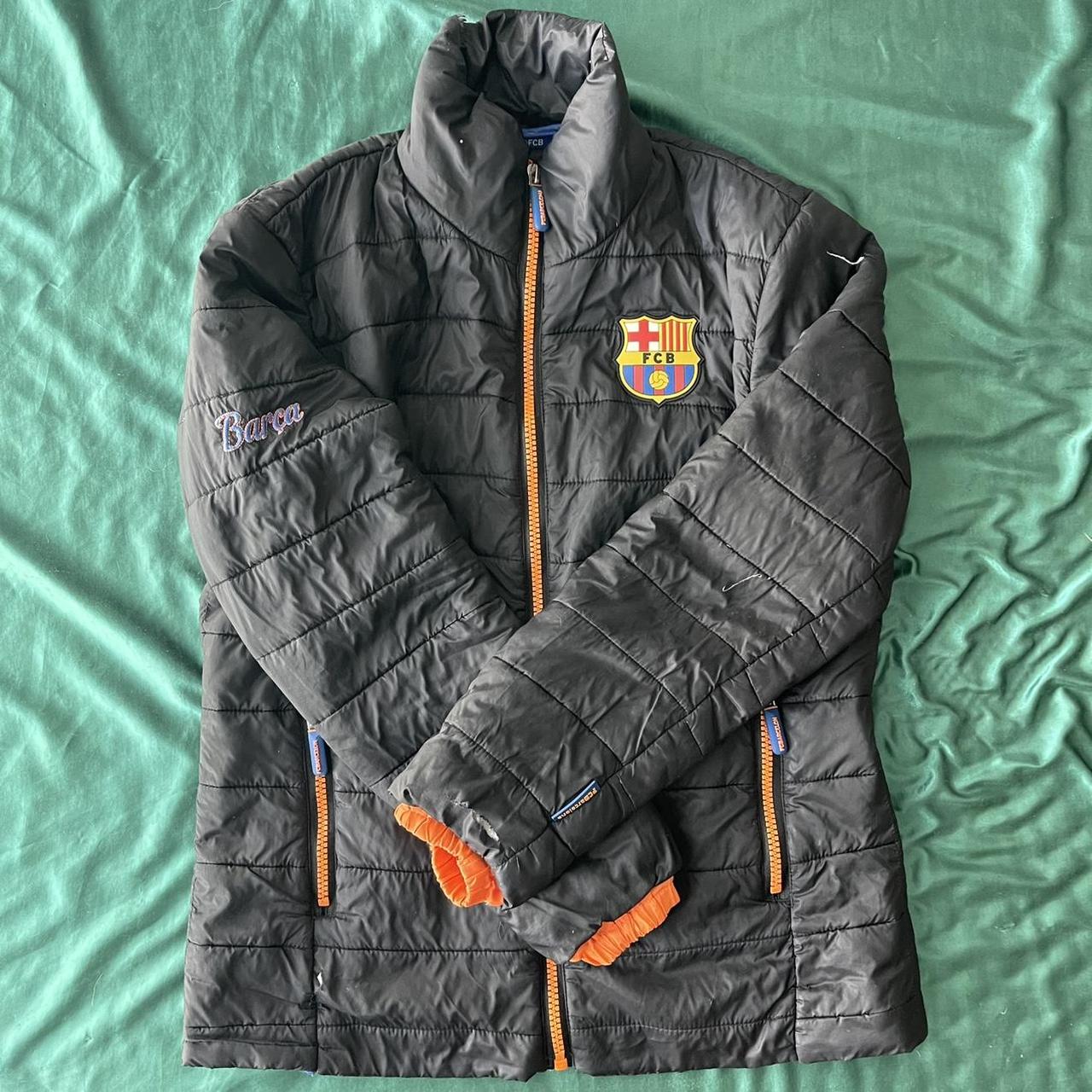 Fc barcelona hotsell padded jacket