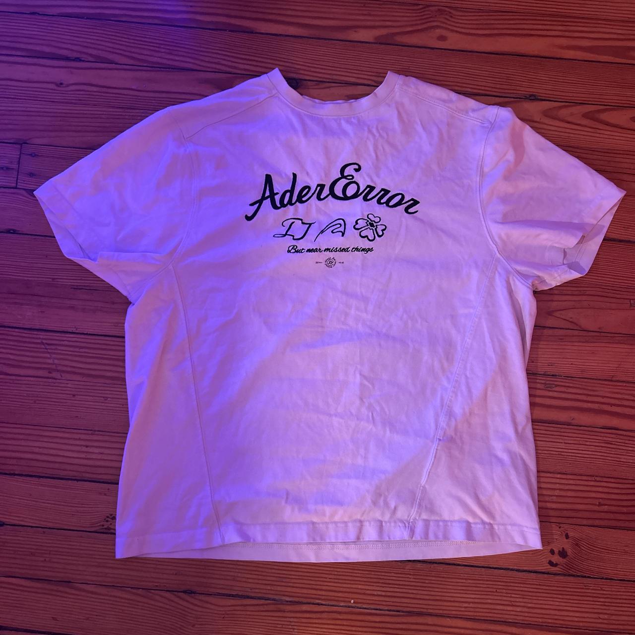 Ader Error Men's T-shirt - White - M – Ader Error… - image 1