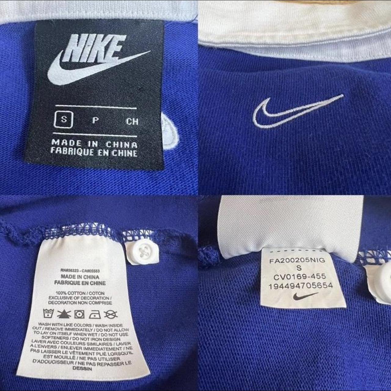 Nike Dri Fit Shirt Cubs Baseball Short Sleeve Blue - Depop