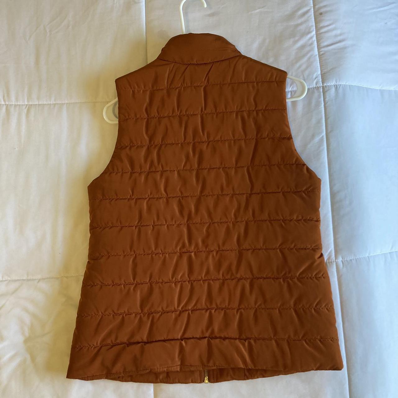 Michael kors vest store womens orange