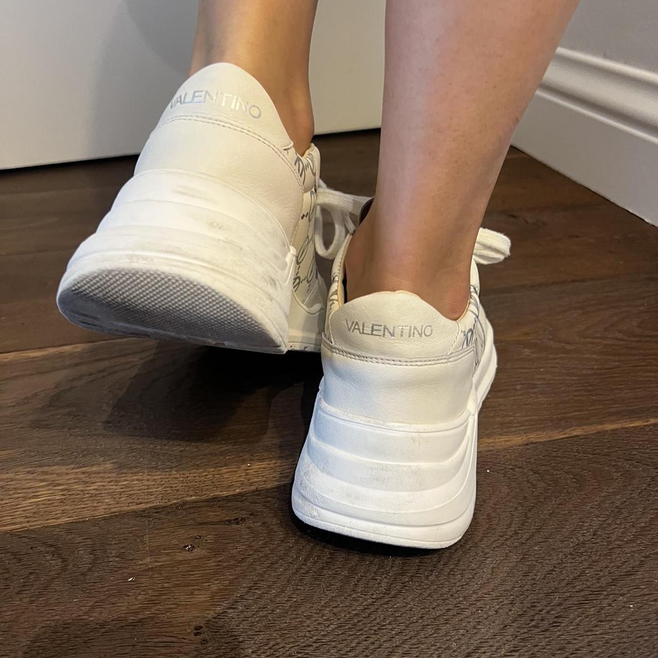 Valentino white trainers outlet womens