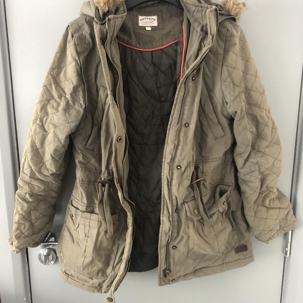 Fatface khaki penny parka hotsell