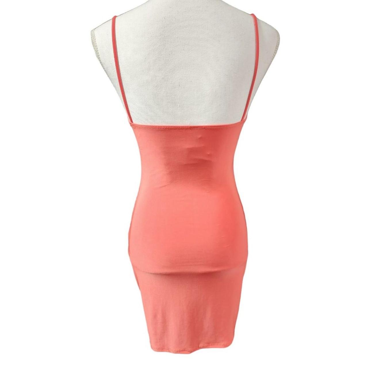 Windsor Women's Orange Dress Depop