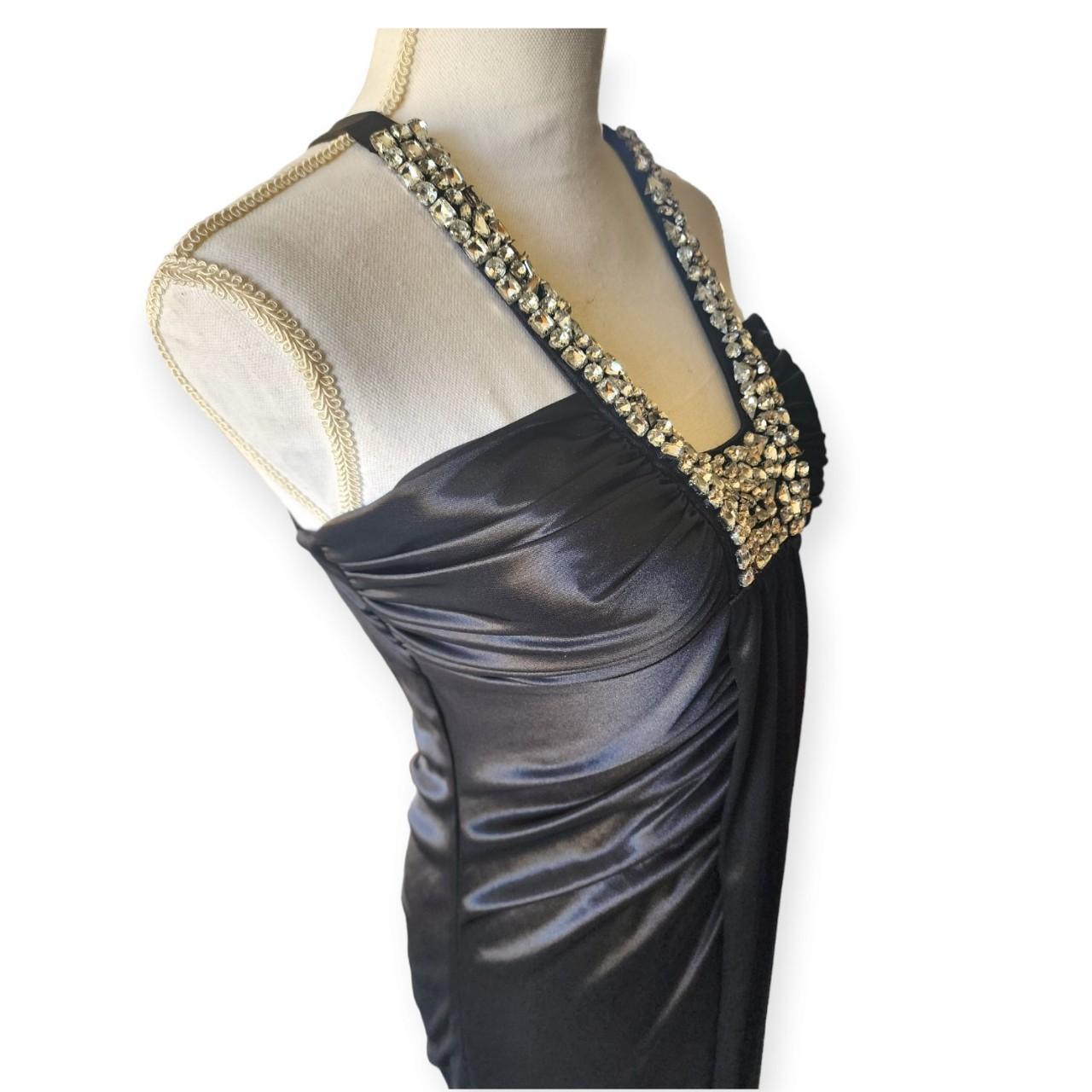 Black and silver masquerade dresses hotsell