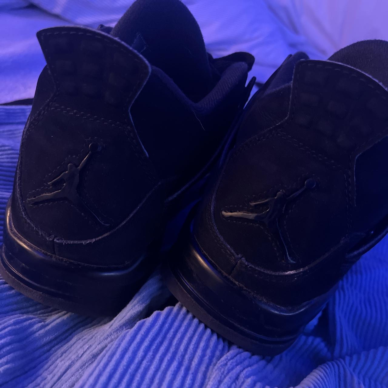 🐈‍⬛ BLACK CAT 🐈‍⬛ JORDAN 4 SIZE 8.5 GOT FROM GOAT LMK... Depop
