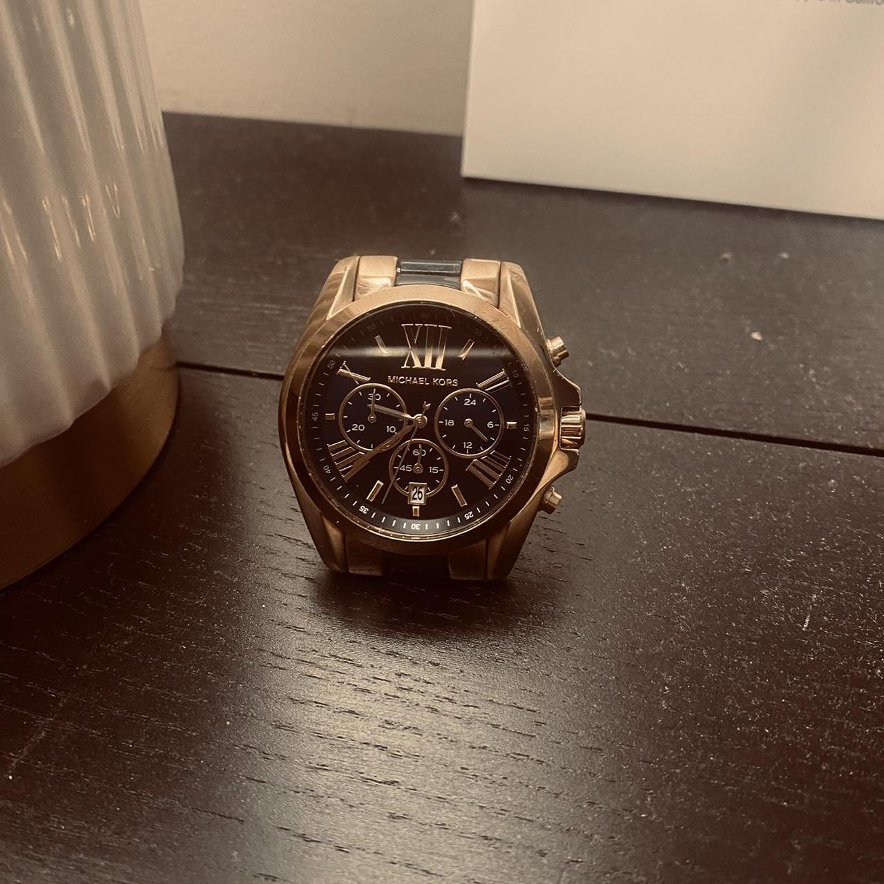Michael cors watch Good condition £180 rrp Open... - Depop