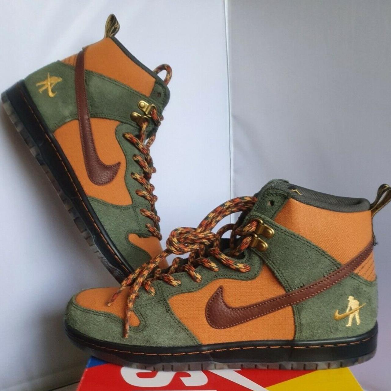 NIKE SB DUNK HIGH PRM SEND HEMP 2 US10.5 Nike Dunk Pro SB High Send