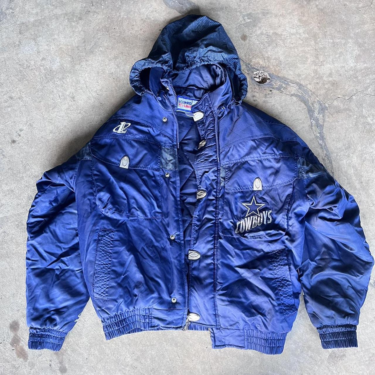 Vintage Dallas Cowboys Starter Jacket Size medium,... Depop