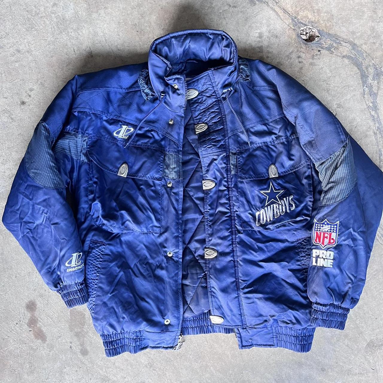 Vintage Dallas Cowboys Starter Jacket Size medium,... Depop