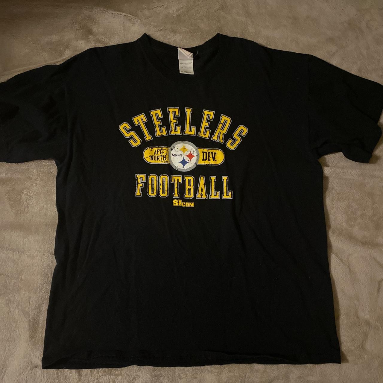 Retro Y2K Pittsburgh Steelers AFC NFL Graphic - Depop