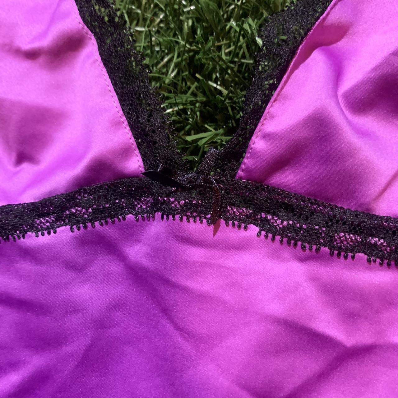 Maison Lejaby Women's Purple and Pink Vest (2)
