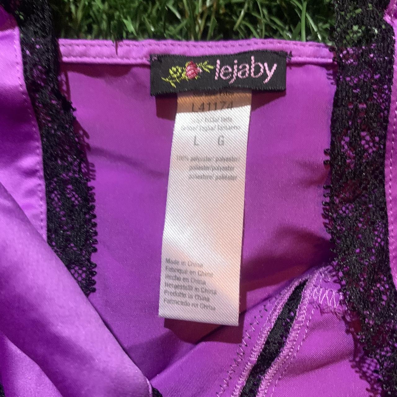 Maison Lejaby Women's Purple and Pink Vest (3)