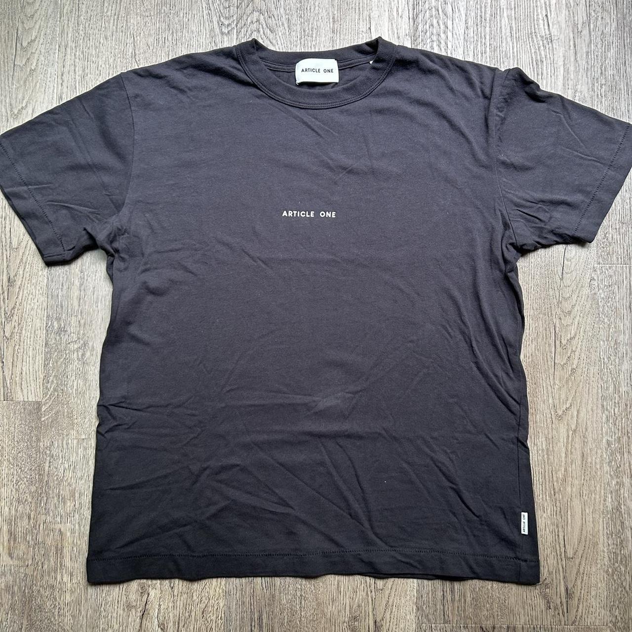 Article One - Minimal Logo Tee Size: Small RRP: $27 - Depop