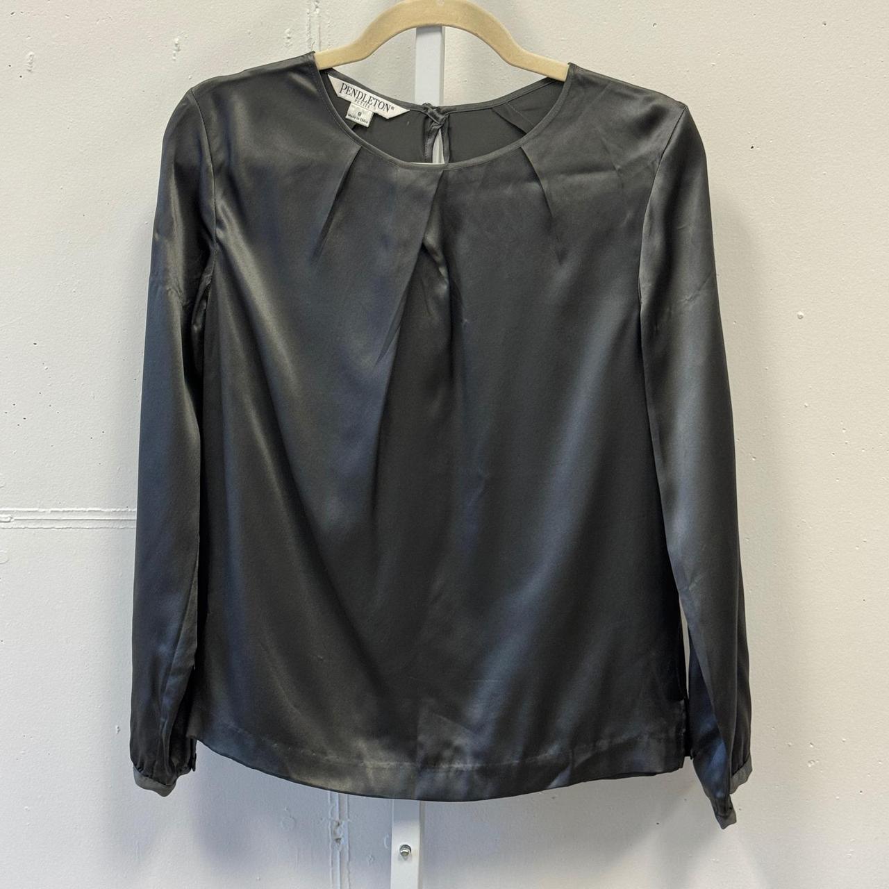 Pendleton Women's Blouse - Grey - 8 – Pendleton P… - image 1