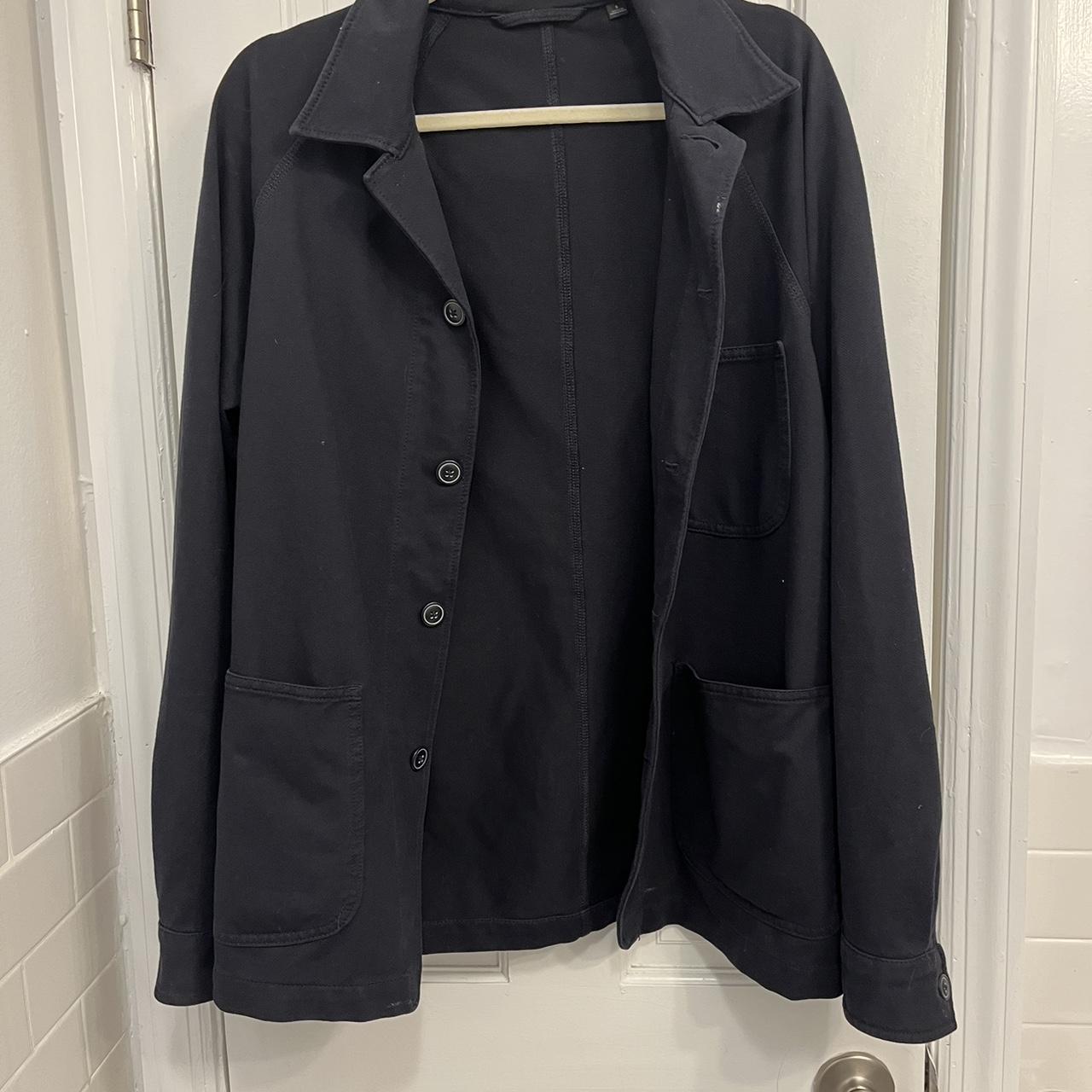 UNIQLO Men's Black Jacket | Depop