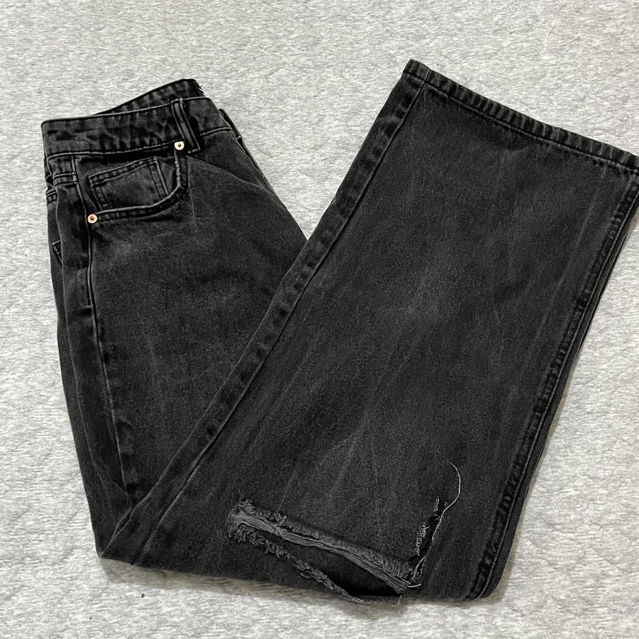 Acid wash black jeans jay jays brand, size 12 the... Depop