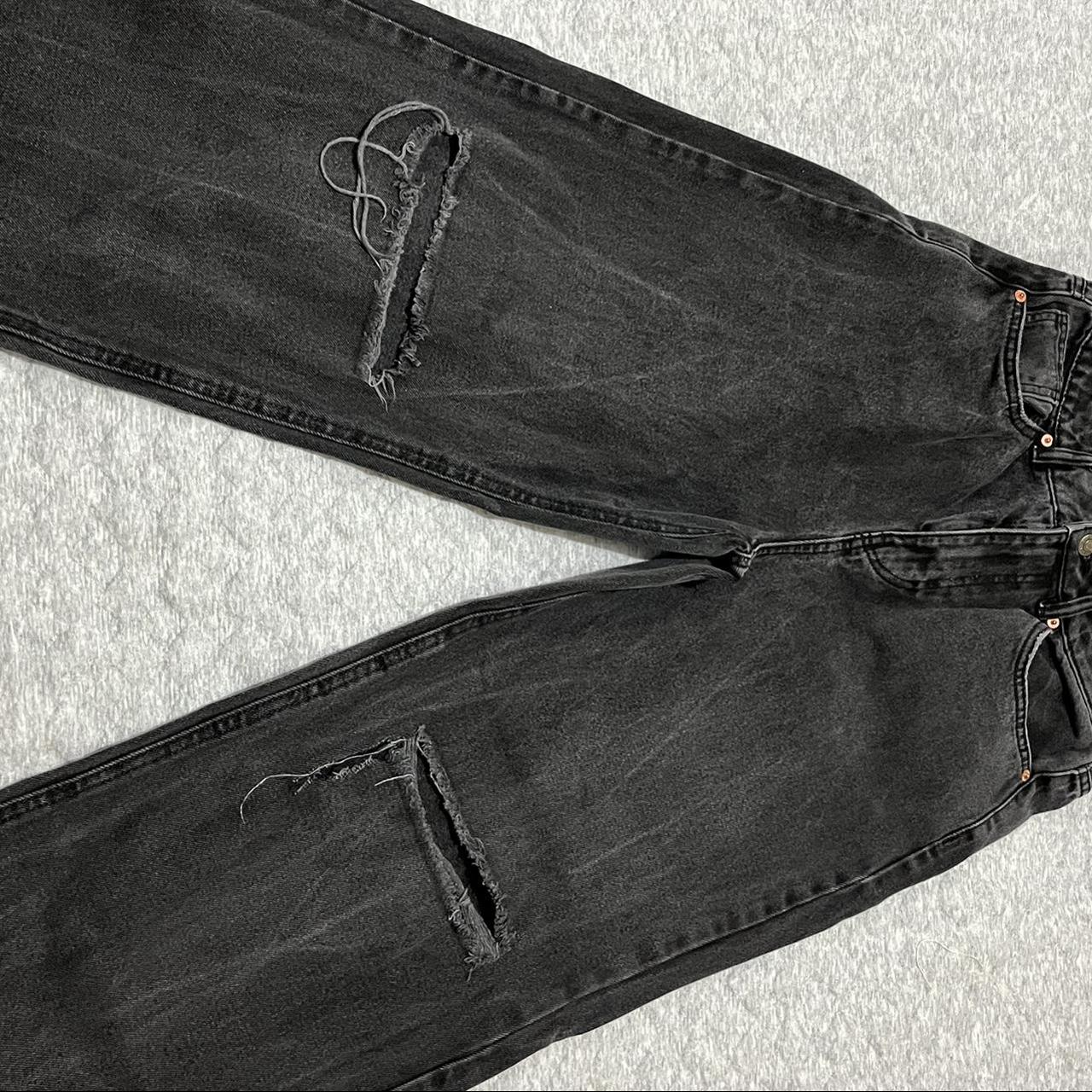 Acid wash black jeans jay jays brand, size 12 the... Depop