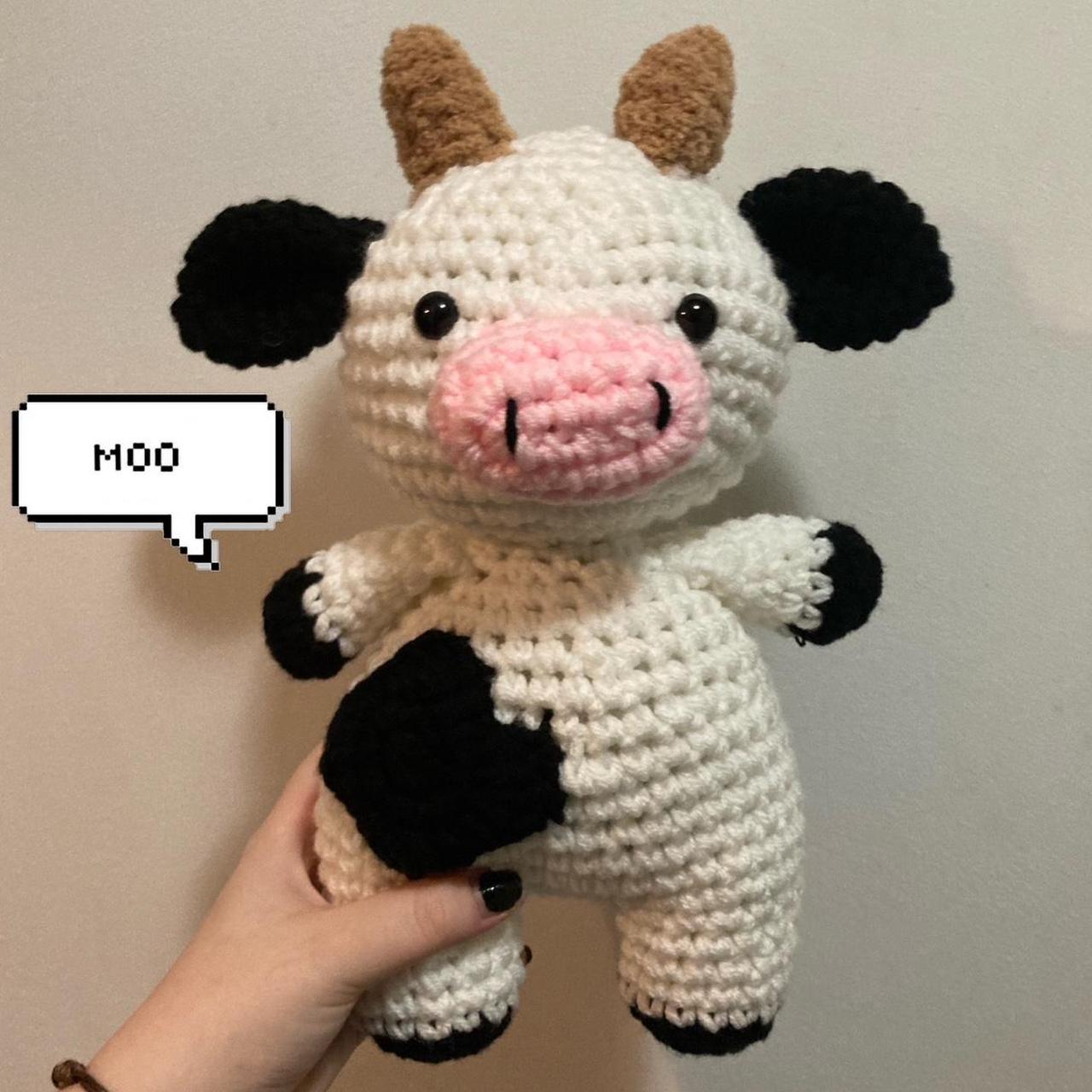 Big cow plushies!! 🐮 Due to these being handmade... - Depop