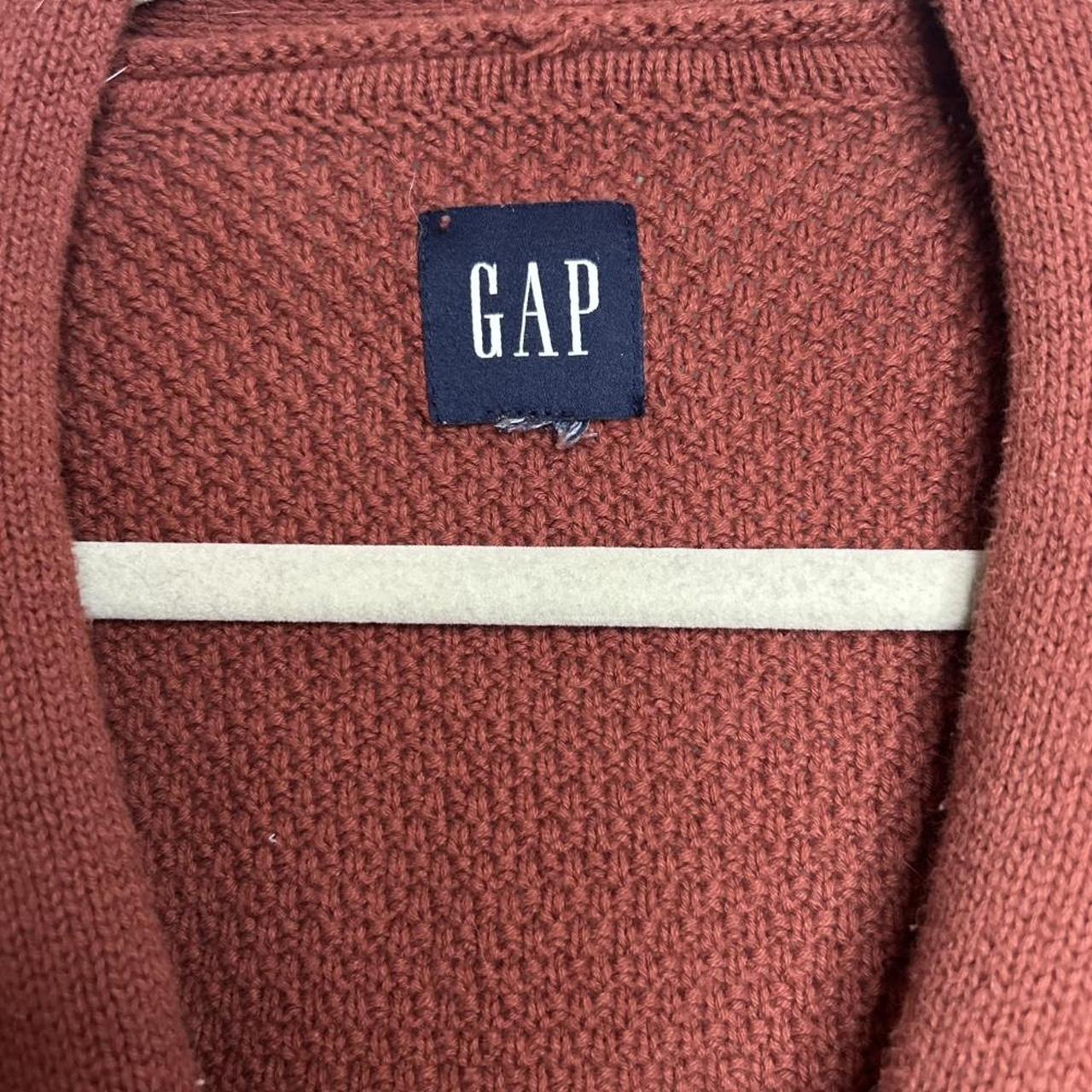 Gap Women's Cardigan - Orange/Red - L – Gap Cardi… - image 3