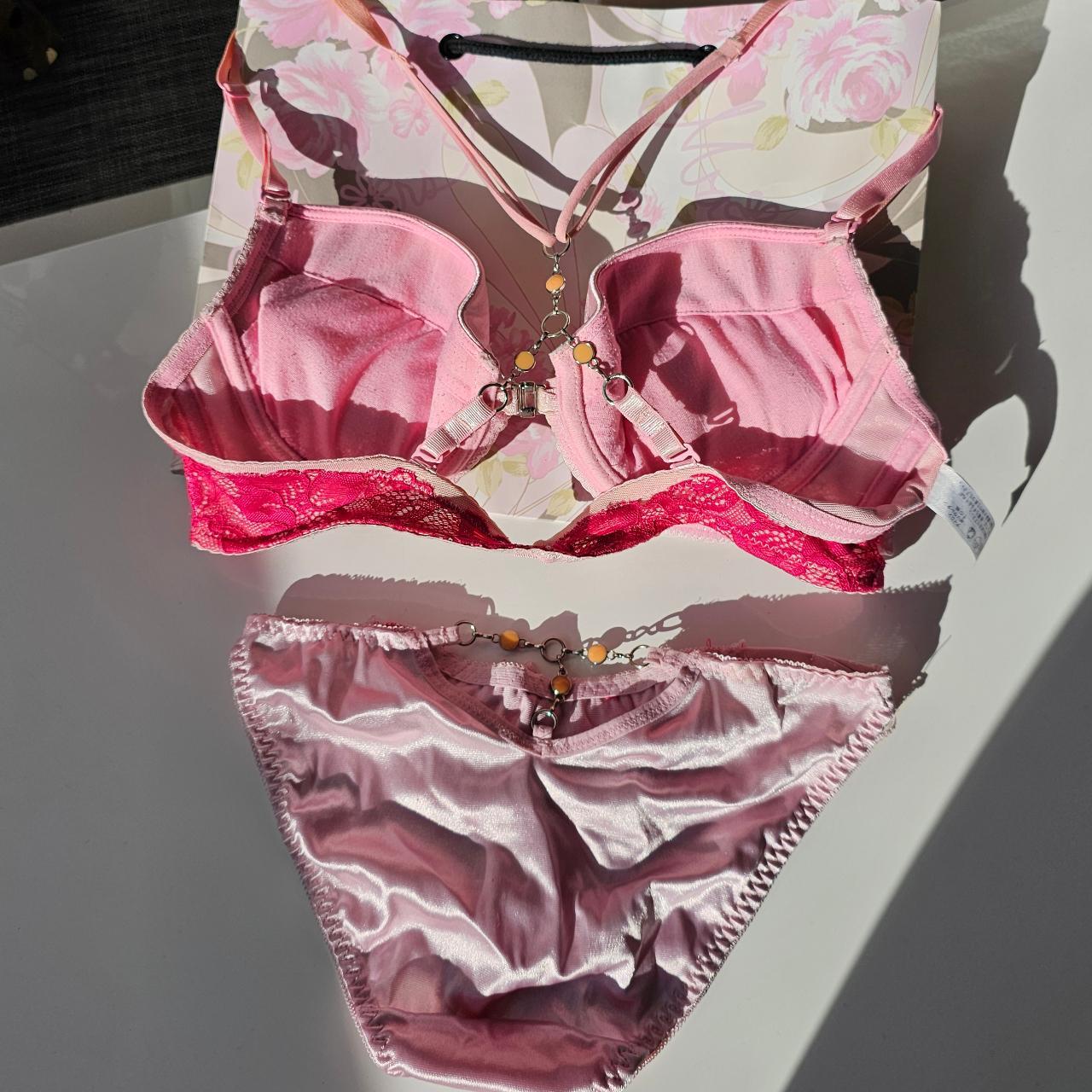 Y2K Vintage Anna Anna Gyaru Lingerie 2 piece Set | Depop