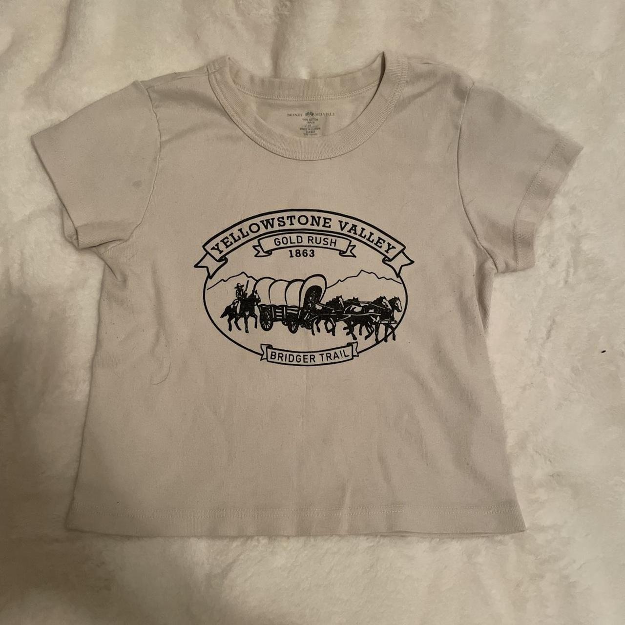 PRICE DROP!! brandy melville yellowstone valley... Depop