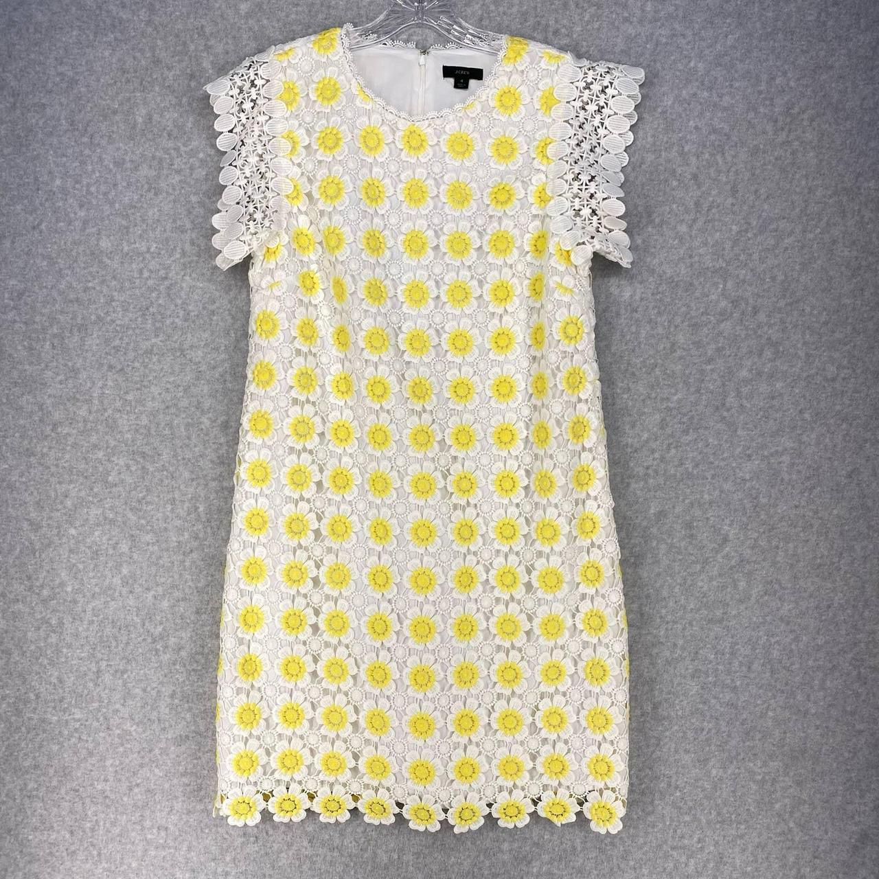 J crew store daisy lace dress