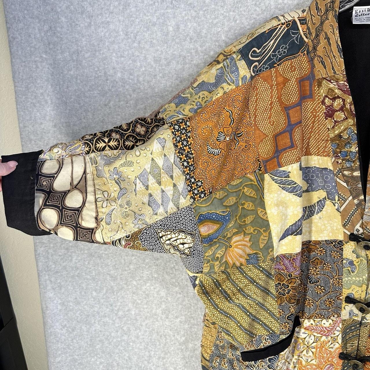 Vintage Women's Jacket - Multi - L – Patchwork as… - image 7