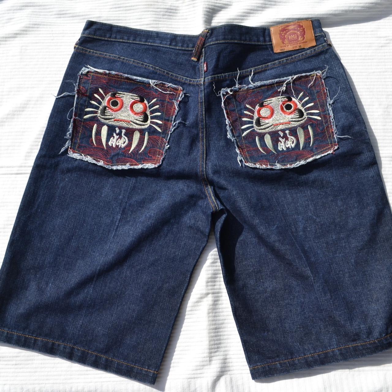 Vintage Red Monkey Company Martin Ksohoh Japanese Denim shops Shorts