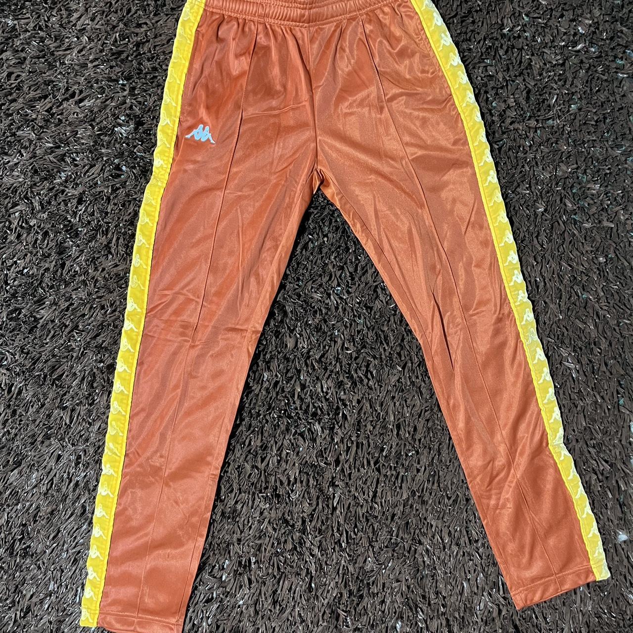 Kappa orange best sale track pants