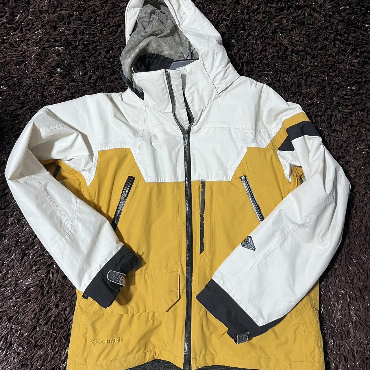 Columbia titanium cheap white jacket