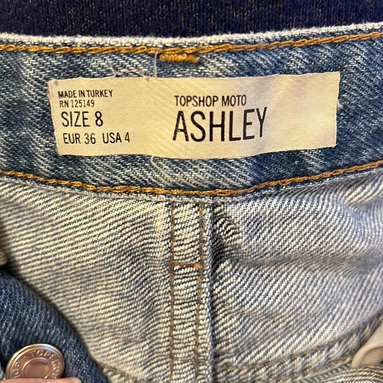 Topshop ashley ripped boyfriend sales shorts