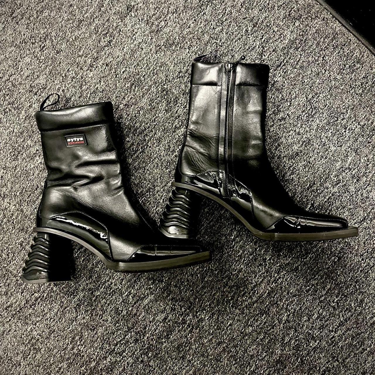 EYTYS Gaia Black Boots. **ONLY WORN ONCE** Size 8US - Depop