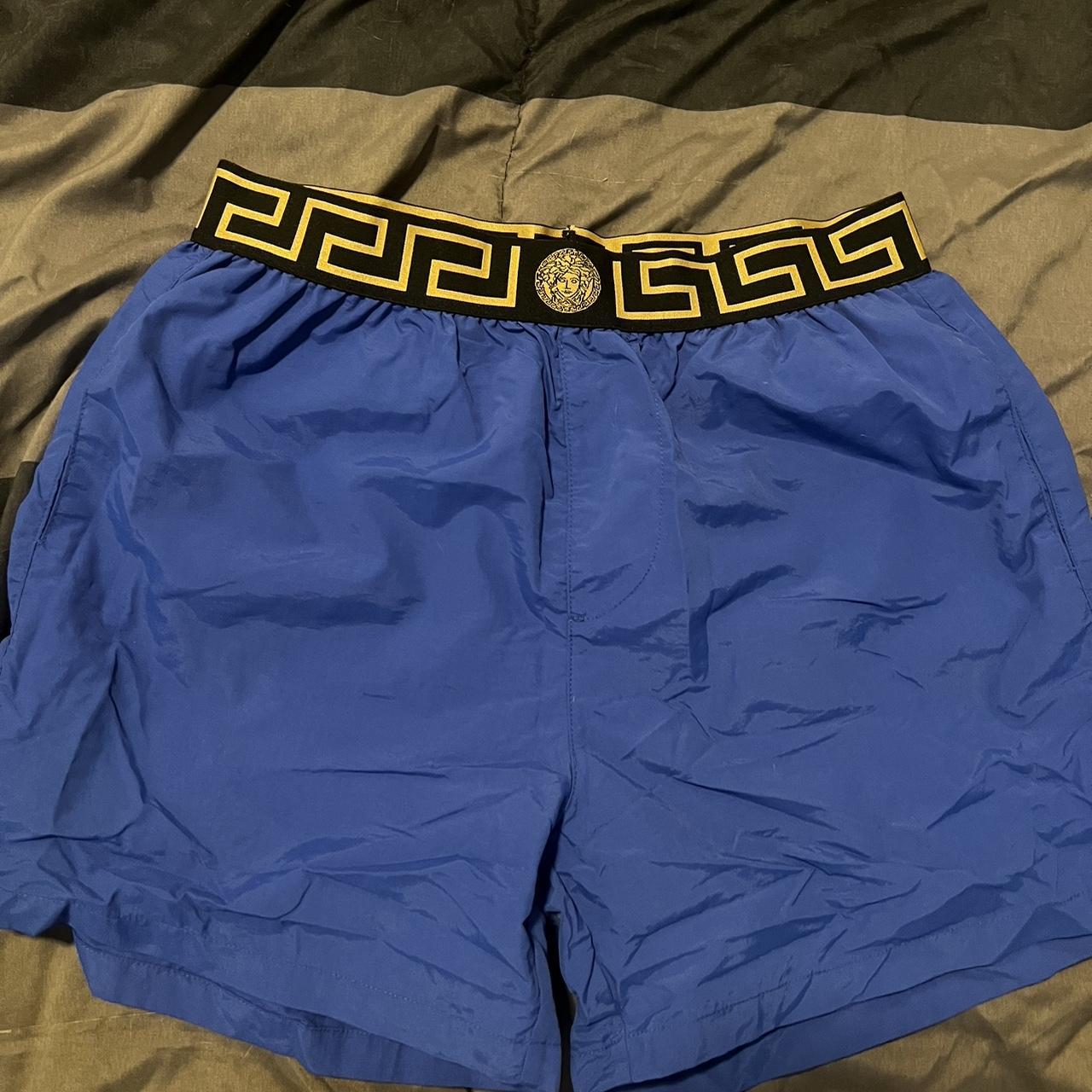 Versace swim shorts cut the netting out cause... Depop
