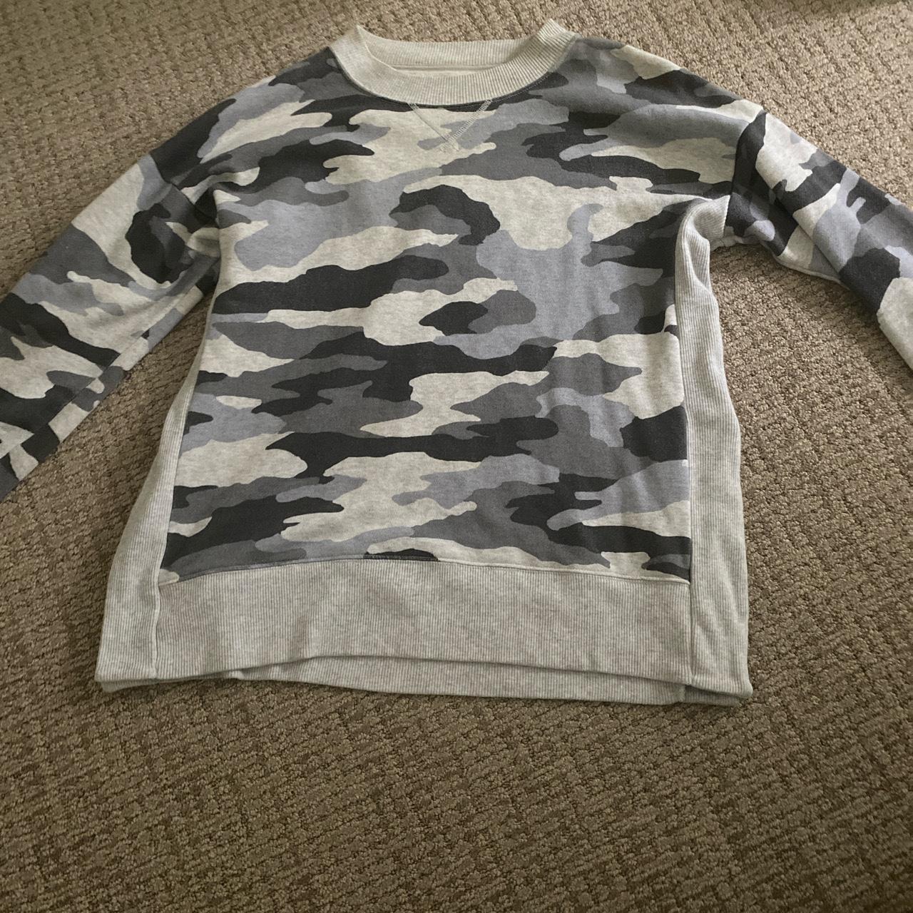 Aerie camo sweatshirt hot sale