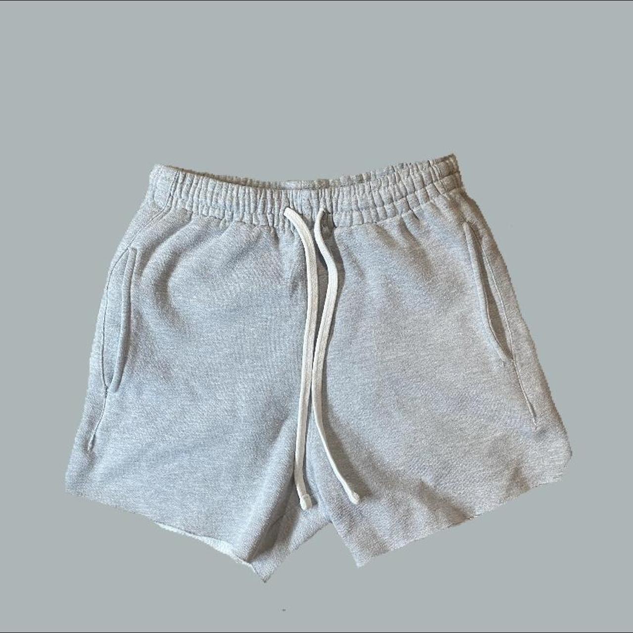 Small Light Grey PacSun Shorts - Depop