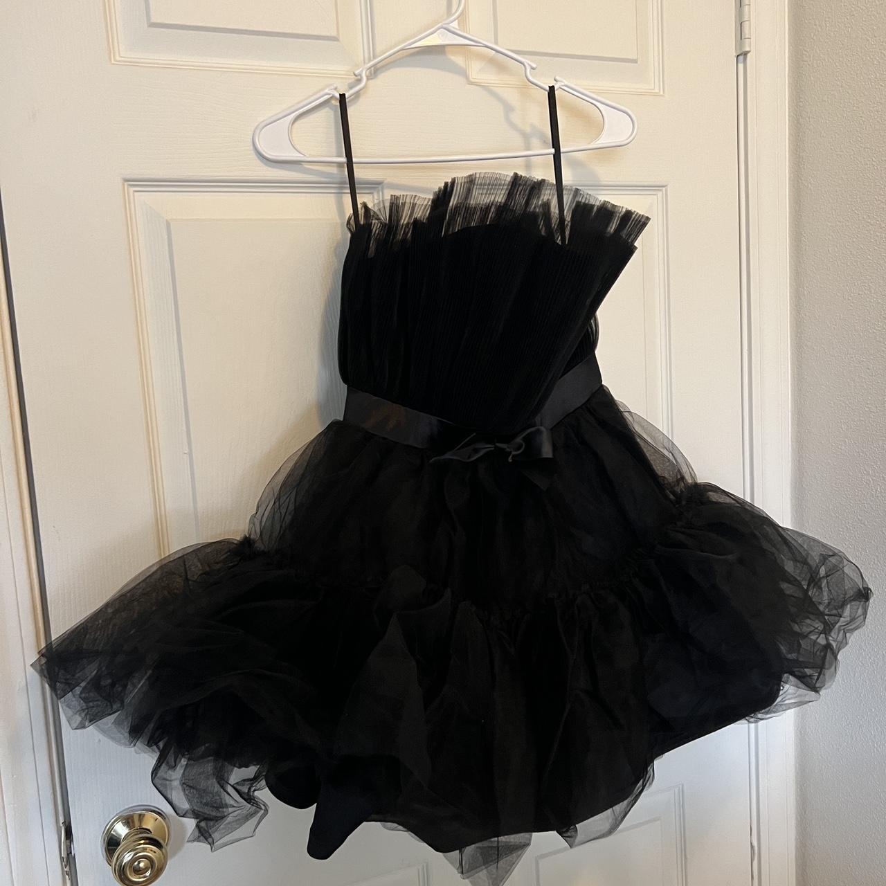 Black Tutu Dress - Depop