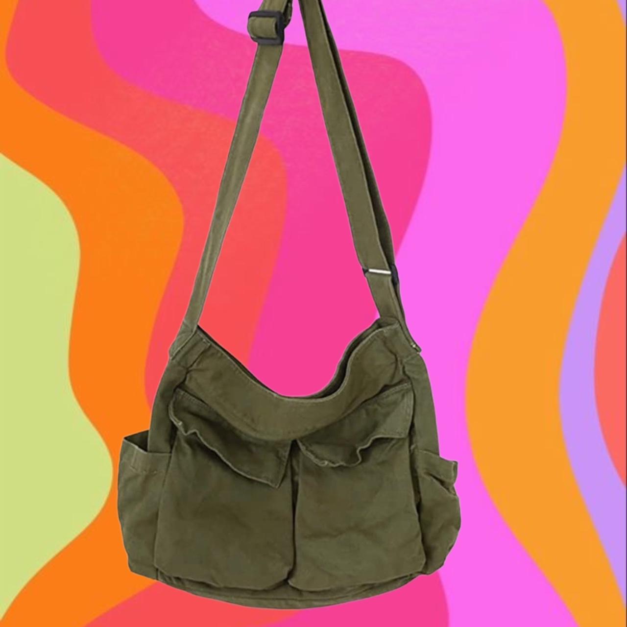 Fairy grunge/Hippie green bag 🍃 Depop payments... Depop