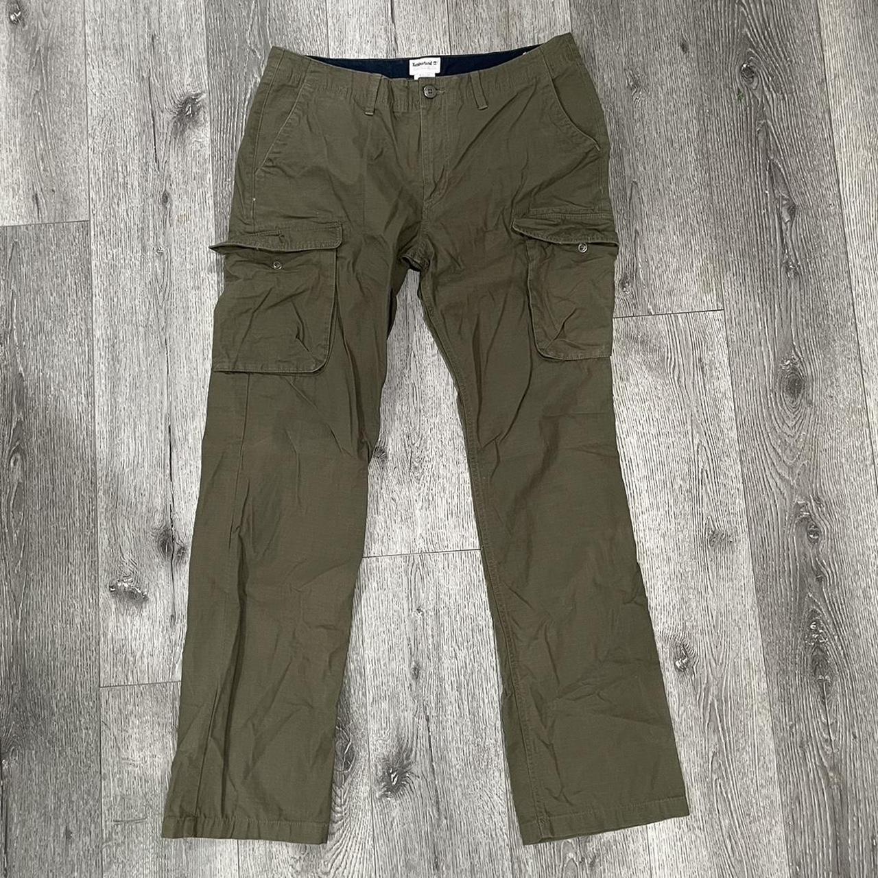 Buy the Timberland Cleveland Brown Cargo Pants Men's Size 34x32 |  GoodwillFinds
