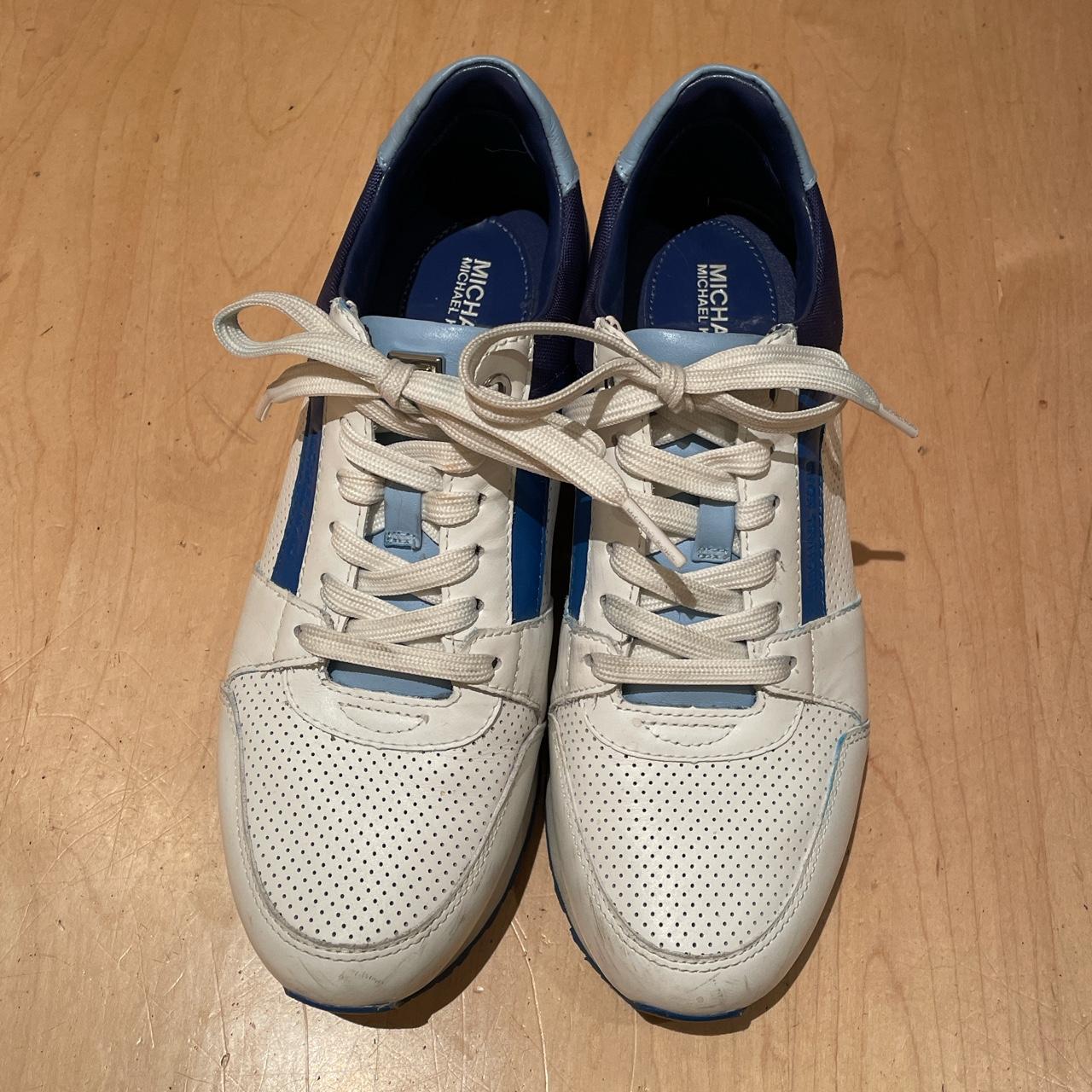 Michael kors billie on sale knit trainer sneakers