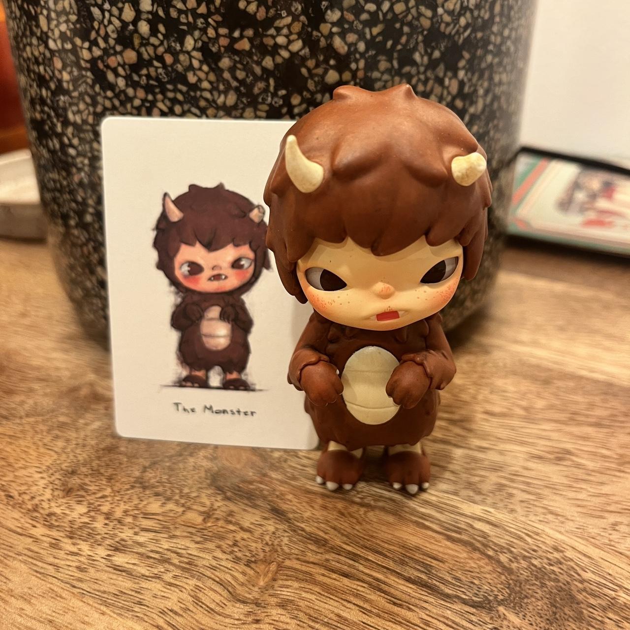 pop mart x hirono the monster 🤎 Original box + card | Depop