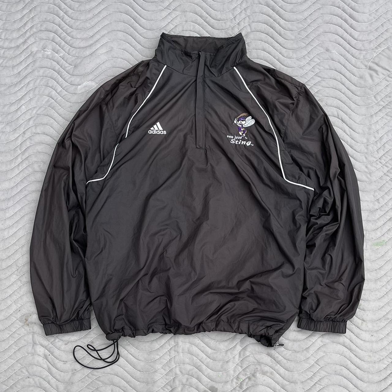 Adidas windbreaker quarter outlet zip