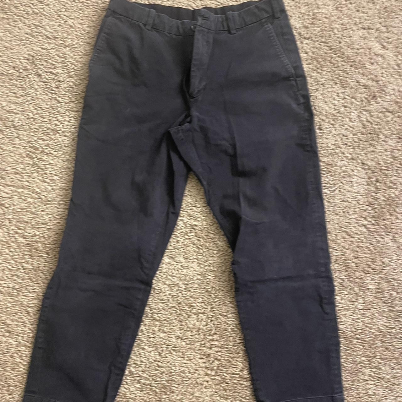 UNIQLO Black & Grey Flannel Pants ◽️◻️ Size: - Depop