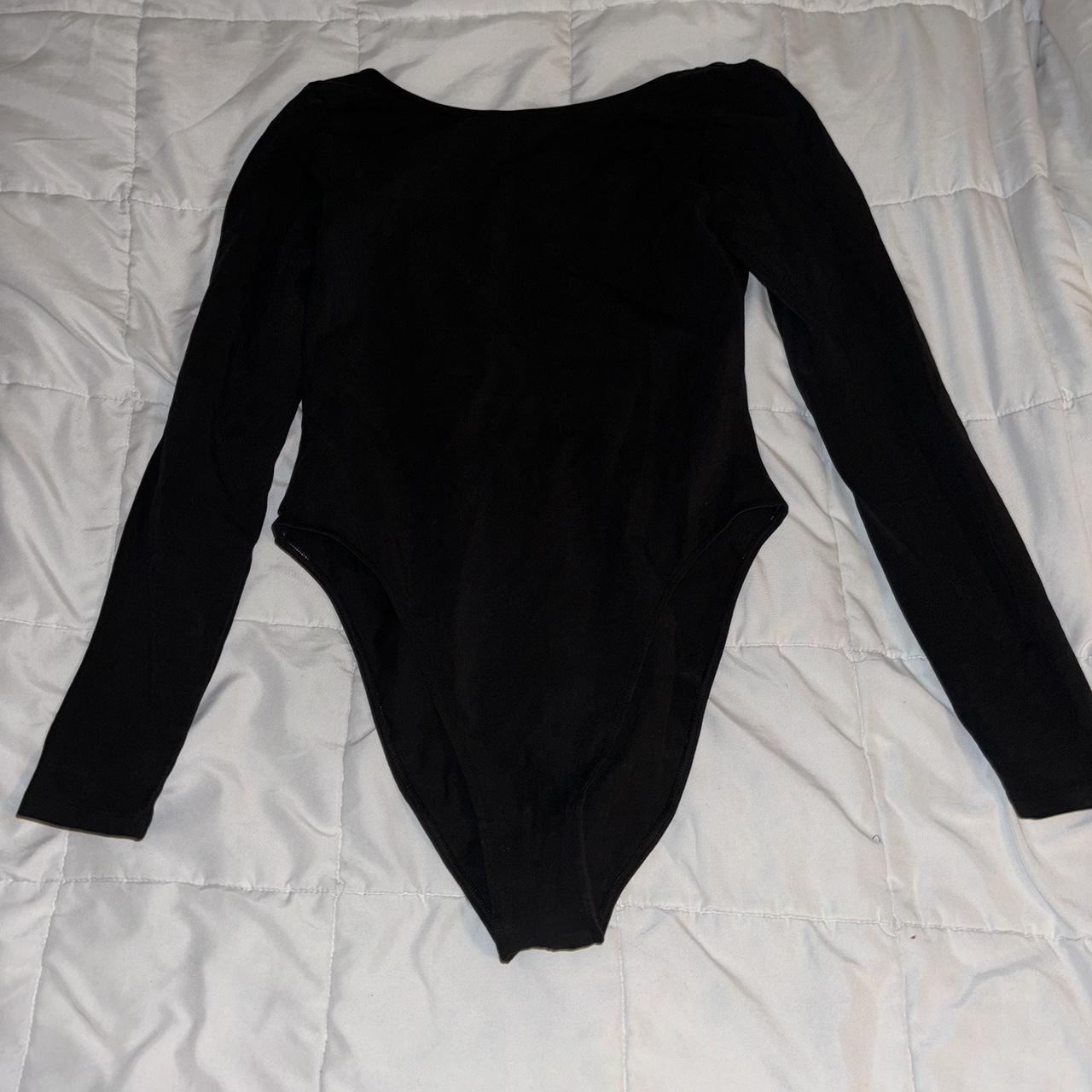 Los Angeles Apparel, Other, Garment Dye Long Sleeve Boatneck Dance  Bodysuit