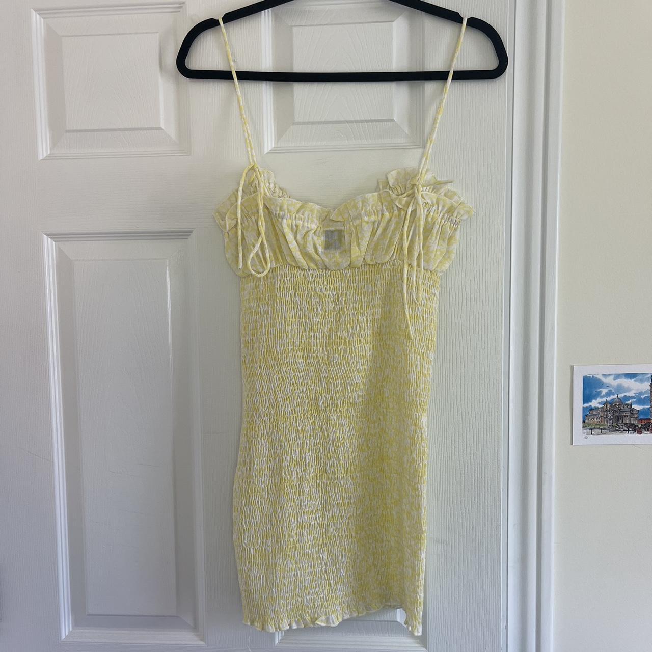 Princess Polly yellow mini dress Depop